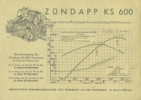 Zündapp KS 600 brochure ca. 1939