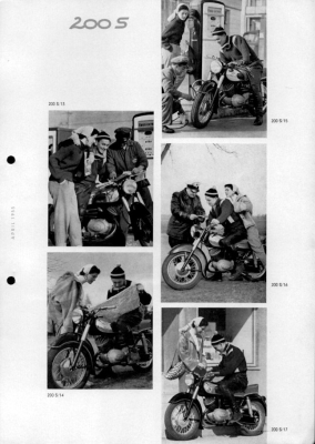 Zündapp 200 S Presse Information 4.1955