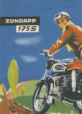 Zündapp 175 S Prospekt 1956
