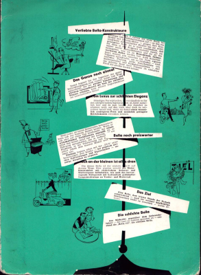 Zündapp Bella R 153 Presse Information 4.1956
