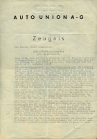 Auto-Union Brief 9.1945