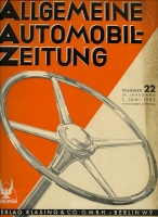 Allgemeine Automobil Zeitung (AAZ) 1935 Heft 22