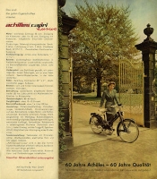 Achilles Moped Capri Luxus brochure 1956