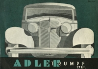 Adler Trumpf 1,7 Ltr. Prospekt 4.1935