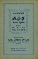 AJS Bedienungsanleitung 1936