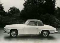 Ansichtskarte Mercedes-Benz 190 SL 1955