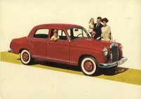 Ansichtskarte Mercedes-Benz 190 D 8.1959