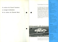 Alpine A 108 brochure ca. 1960