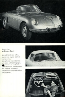 Alpine A 108 brochure ca. 1960