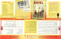 Ariel Programm 1938