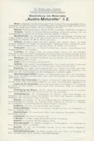 Preview: Austro Motorette Prospekt 1927