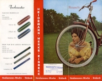 Baronia Fahrrad Programm ca. 1960