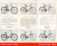Preview: Baronia Fahrrad Programm ca. 1960