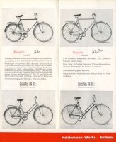 Preview: Baronia Fahrrad Programm ca. 1960