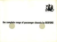Bedford Passenger chassis brochure 10.1967