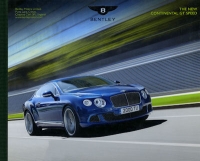 Bentley Continental GT Speed brochure 2012