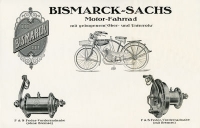 Bismarck 98 ccm Prospekt 1930er Jahre