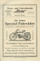 Bleha 1,5 HP brochure ca. 1923