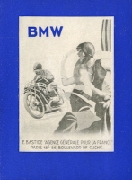 BMW program ca. 1930