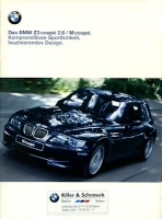 BMW Z 3 Coupé 2.8 / M Coupé Prospekt 2000