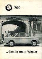 BMW 700 / 700 Coupé Prospekt 2.1960