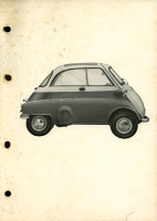 Preview: BMW Isetta 250 300 Export Ersatzteilliste 10.1960