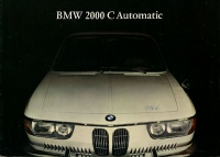 BMW 2000 C Automatic brochure 9.1965