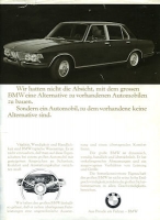 BMW 2500 2800 brochure 9.1968