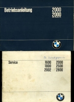 BMW 2000 2000 Automatic Bedienungsanleitung 1970