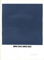 BMW 2500 2800 brochure 1971