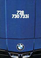 BMW 728 730 733i Prospekt 1978