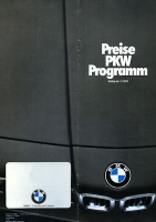 BMW Preisliste 8.1979