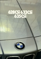 BMW 628CSi 633CSi 635CSi brochure 1981