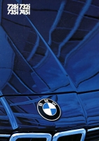 BMW 728i 732i 735i 745i brochure 1983