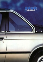 BMW Baur Cabriolet brochure 7.1983