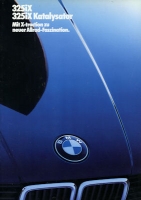 BMW 325iX iX-Kat brochure 1986