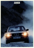 BMW 325iX brochure 1987