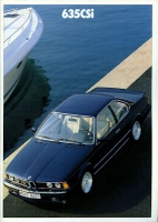 BMW 635 CSI brochure 1988