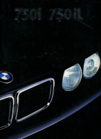 BMW 750i 750iL brochure 1988