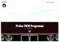 BMW pricelist 2.1989