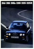 BMW 316 318i 318is 320i 325i 325iX Prospekt 1990