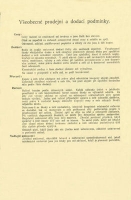 Preview: Böhmerland / Cechie  Preisliste ca. 1930