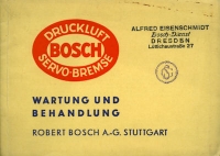 Bosch Druckluft Servo Bremse 8.1936