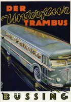 Büssing Bus 5000 TU Prospekt ca. 1950