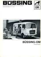 Büssing OM Kastenwagen Prospekt 4.1969