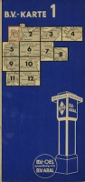 B.V. Karte 1 1930er Jahre