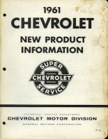 Chevrolet Reparaturanleitung 1961 e