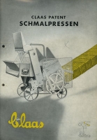 3 Claas brochures ca. 1950