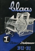 3 Claas brochures ca. 1950