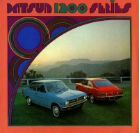 Datsun 1200 Series brochure 1972